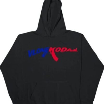 Kodak Black x Vlone 47 Black Hoodie