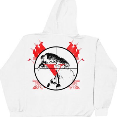 Kodak Black x Vlone 47 White Hoodie