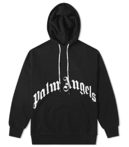 Palm Angels Skeleton Pullover Hoodie -Black