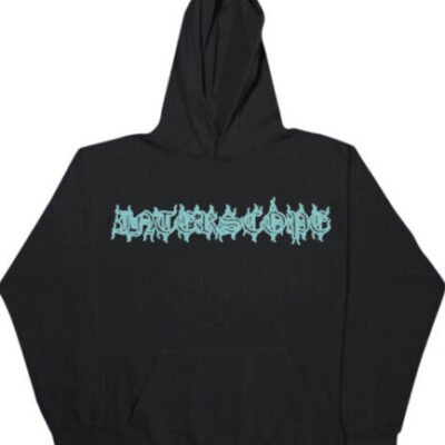 Vlone x Interscope Records F&f Black Hoodie
