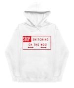 Vlone x Pop Smoke Stop Snitching Hoodie