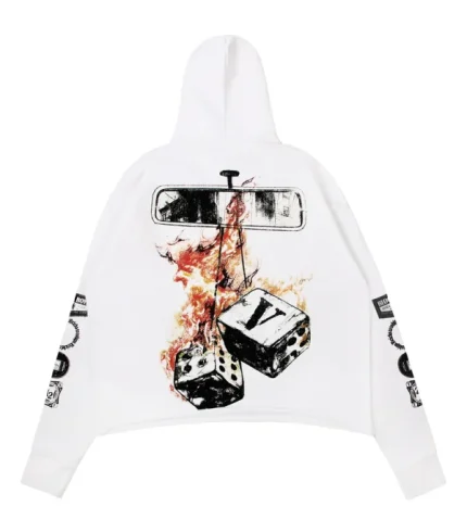 CRASH THE WHIP HOODIE with DICE