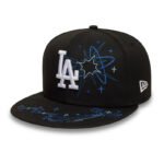 LA Dodgers MLB Zodiac Black 59FIFTY Fitted Cap