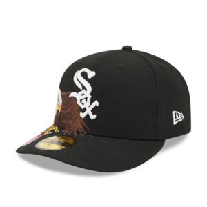 Chicago White Sox MLB Eagle Black 59FIFTY Fitted Cap
