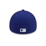 LA Dodgers MLB Team Side Black 59FORTY A-Frame Fitted Cap