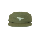 T-Rex Cotton Five-Panel Hat in Green