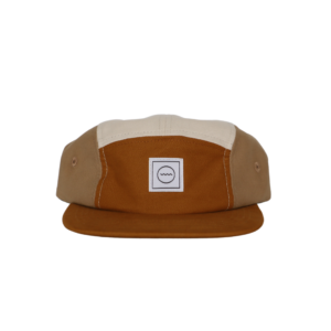 Cotton Five-Panel Hat in Golden Hour
