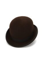 Town Coke Bowler Brown Hat