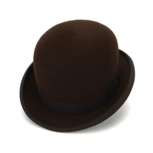 Town Coke Bowler Brown Hat