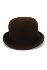 Town Coke Bowler Brown Hat